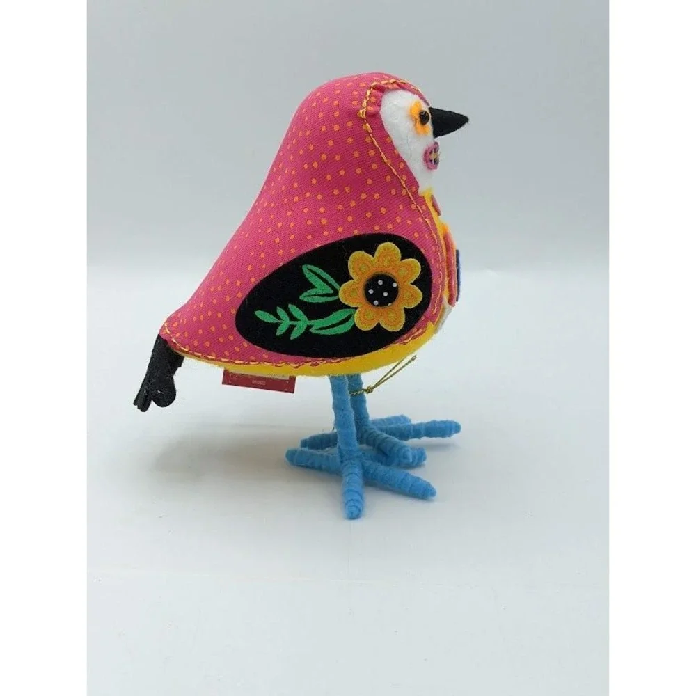 Target‎ Dia De Muertos Featherly Friends AMAVIDA Bird Felt Fabric Halloween 2022
